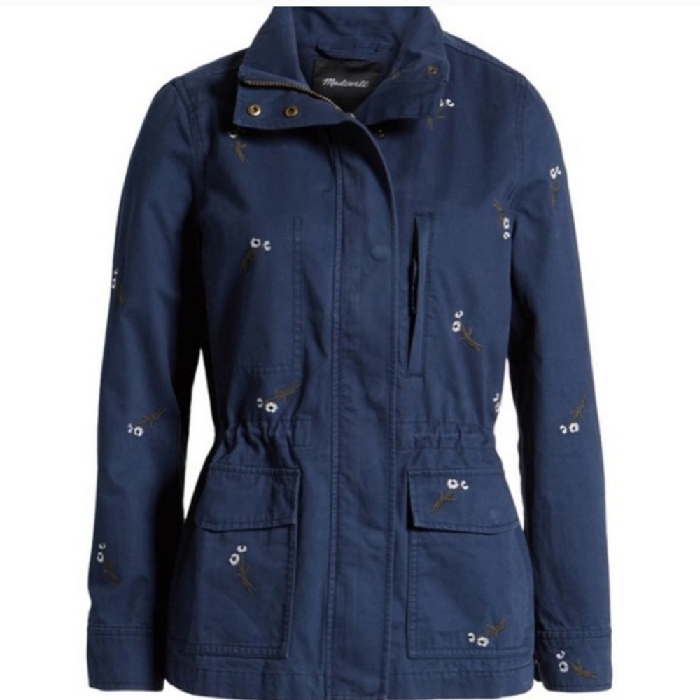 Madewell Embroidered Passage Jacket Sz XS
